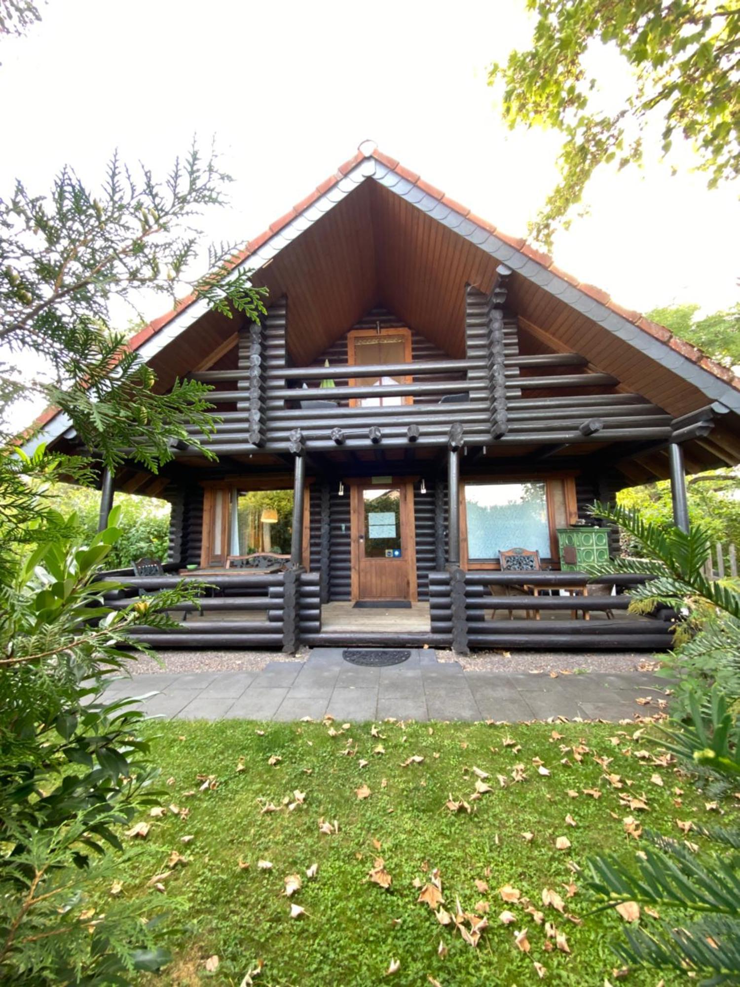 Eifel-Lounge Blockhaus Mit Kamin Garten Balkon Nahe Koeln Therme Bruehl Phantasialand Вайлерсвист Экстерьер фото
