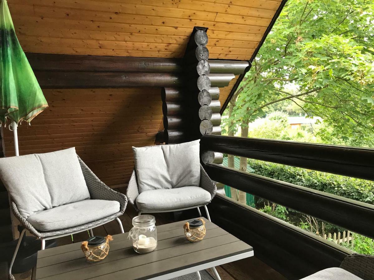 Eifel-Lounge Blockhaus Mit Kamin Garten Balkon Nahe Koeln Therme Bruehl Phantasialand Вайлерсвист Экстерьер фото